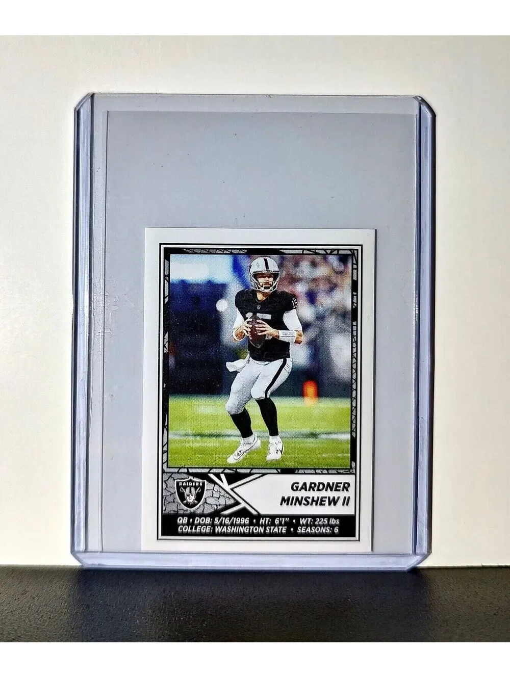 Gardner Minshew II 2024 Panini NFL Sticker #267 Las Vegas Raiders
